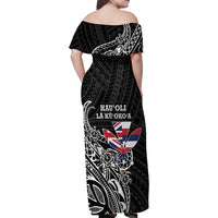 Hawaii November 28th Is My Independence Day Family Matching Off Shoulder Maxi Dress and Hawaiian Shirt LT05 - Polynesian Pride