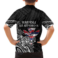Hawaii November 28th Is My Independence Day Family Matching Tank Maxi Dress and Hawaiian Shirt LT05 - Polynesian Pride