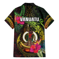 Vanuatu Family Matching Mermaid Dress and Hawaiian Shirt Be Strong Pray For Port Vila LT05 - Polynesian Pride