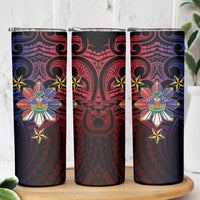 Haiti Philippines Skinny Tumbler Haitian Coat Of Arms With Filipino Sun LT05 - Polynesian Pride