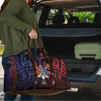 Haiti Philippines Travel Bag Haitian Coat Of Arms With Filipino Sun LT05 - Polynesian Pride