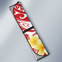 Personalised Tahiti Surfing Auto Sun Shade Polynesian Style LT05 - Polynesian Pride