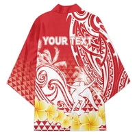 Personalised Tahiti Surfing Kimono Polynesian Style LT05 - Polynesian Pride