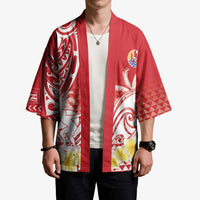 Personalised Tahiti Surfing Kimono Polynesian Style LT05 - Polynesian Pride