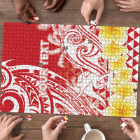 Personalised Tahiti Surfing Puzzle Polynesian Style LT05 - Polynesian Pride