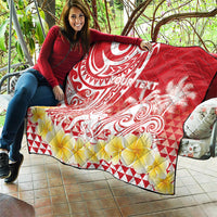 Personalised Tahiti Surfing Quilt Polynesian Style LT05 - Polynesian Pride