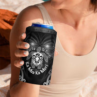 Aotearoa Toitu Te Tiriti 4 in 1 Can Cooler Tumbler Ka Mua Ka Muri LT05 - Polynesian Pride