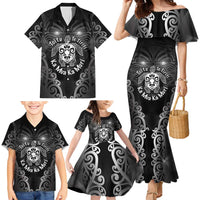 Aotearoa Toitu Te Tiriti Family Matching Mermaid Dress and Hawaiian Shirt Ka Mua Ka Muri LT05 - Polynesian Pride
