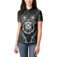 Aotearoa Toitu Te Tiriti Women Polo Shirt Ka Mua Ka Muri LT05 - Polynesian Pride