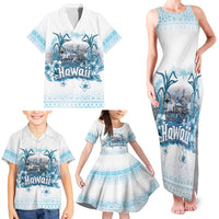 Hawaii Sugar Plantation Family Matching Tank Maxi Dress and Hawaiian Shirt With Hawaiian Tapa Pattern LT05 - Polynesian Pride