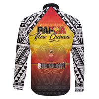 Papua New Guinea 50th Independence Day Family Matching Puletasi and Hawaiian Shirt One People One Nation One PNG LT05 - Polynesian Pride