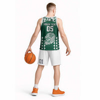 Custom Hawaii Football Basketball Jersey Rainbow Warriors Tropical Vibes - Polynesian Pride
