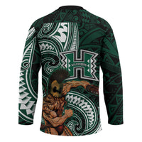 Hawaii Ikaika Warrior Football Hockey Jersey Polynesian Tribal Tattoo - Polynesian Pride