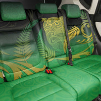New Zealand Aotearoa Ruru Back Car Seat Cover Maori Fern Art Green LT05 - Polynesian Pride