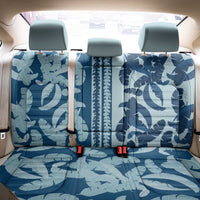 Hawaii Pua Kenikeni Lei Back Car Seat Cover With Lau Maia Royal Blue