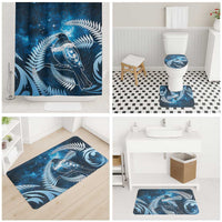 New Zealand Matariki Bathroom Set Pigeon Kereru Maori Fern Art LT05 - Polynesian Pride