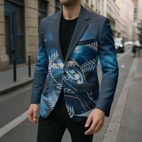 New Zealand Matariki Blazer Pigeon Kereru Maori Fern Art LT05 - Polynesian Pride