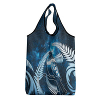 New Zealand Matariki Grocery Bag Pigeon Kereru Maori Fern Art LT05 - Polynesian Pride