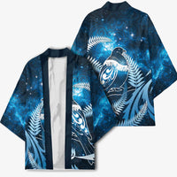New Zealand Matariki Kimono Pigeon Kereru Maori Fern Art LT05 - Polynesian Pride