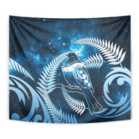 New Zealand Matariki Tapestry Pigeon Kereru Maori Fern Art LT05 - Polynesian Pride