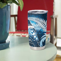 New Zealand Matariki Tumbler Cup Pigeon Kereru Maori Fern Art LT05 - Polynesian Pride