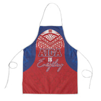 Aiga Samoa Apron Aiga Is Everything LT05 Red - Polynesian Pride