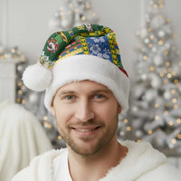 Solomon Islands Christmas Santa Hat Festive Beach Vibes - Polynesian Pride