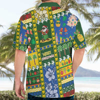 Solomon Islands Christmas Hawaiian Shirt Festive Beach Vibes - Polynesian Pride