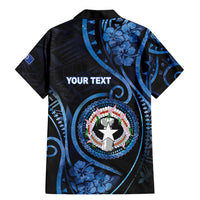Personalized Northern Mariana Islands Family Matching Mermaid Dress and Hawaiian Shirt Ocean Floral Pattern LT05 - Polynesian Pride