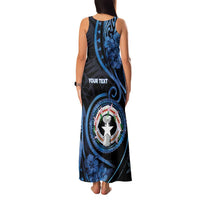Personalized Northern Mariana Islands Family Matching Tank Maxi Dress and Hawaiian Shirt Ocean Floral Pattern LT05 - Polynesian Pride