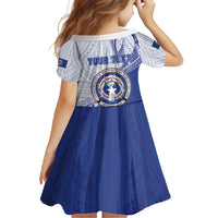 Personalized Northern Mariana Islands Family Matching Off Shoulder Maxi Dress and Hawaiian Shirt CNMI Seal LT05 - Polynesian Pride