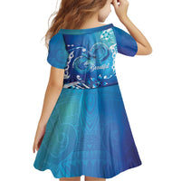 Polynesia Autism Awareness Family Matching Puletasi and Hawaiian Shirt Be In Awe Of My 'Tism