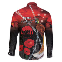 Papua New Guinea Remembrance Day Family Matching Tank Maxi Dress and Hawaiian Shirt Lest We Forget LT05 - Polynesian Pride