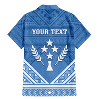 Personalised Kosrae State Gospel Day Family Matching Mermaid Dress and Hawaiian Shirt Simple Style LT05 - Polynesian Pride