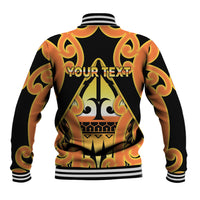 Personalised New Zealand Te Tairawhiti Baseball Jacket Maori Koru Pattern LT05 - Polynesian Pride