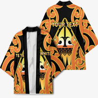 Personalised New Zealand Te Tairawhiti Kimono Maori Koru Pattern LT05 - Polynesian Pride