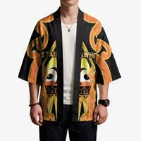 Personalised New Zealand Te Tairawhiti Kimono Maori Koru Pattern LT05 - Polynesian Pride
