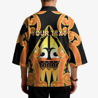 Personalised New Zealand Te Tairawhiti Kimono Maori Koru Pattern LT05 - Polynesian Pride