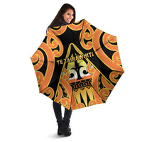New Zealand Te Tairawhiti Umbrella Maori Koru Pattern LT05 - Polynesian Pride