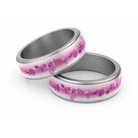 Hawaiian Quilt Classic Ring Vintage Pattern Pink - Polynesian Pride