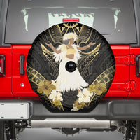 Niue Women's Day Spare Tire Cover With Polynesian Pattern