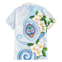 Guam Chamorro Family Matching Summer Maxi Dress and Hawaiian Shirt Guasali Flowers Curves Style LT05 - Polynesian Pride