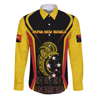 Custom Papua New Guinea Cricket Family Matching Mermaid Dress and Hawaiian Shirt 2024 World Cup
