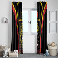 Papua New Guinea Cricket Window Curtain 2024 World Cup