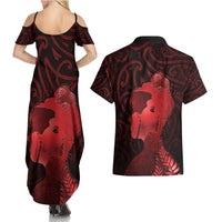 Aotearoa Mana Wahine Couples Matching Summer Maxi Dress and Hawaiian Shirt The Spiritual Power Of Women LT05 - Polynesian Pride