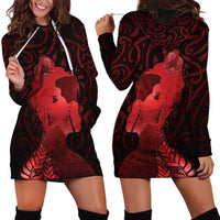 Aotearoa Mana Wahine Hoodie Dress The Spiritual Power Of Women LT05 - Polynesian Pride