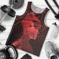 Aotearoa Mana Wahine Men Tank Top The Spiritual Power Of Women LT05 - Polynesian Pride