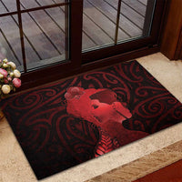 Aotearoa Mana Wahine Rubber Doormat The Spiritual Power Of Women LT05 - Polynesian Pride