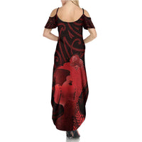 Aotearoa Mana Wahine Summer Maxi Dress The Spiritual Power Of Women LT05 - Polynesian Pride