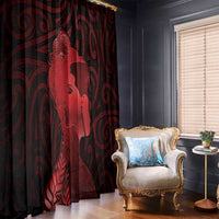 Aotearoa Mana Wahine Window Curtain The Spiritual Power Of Women LT05 - Polynesian Pride